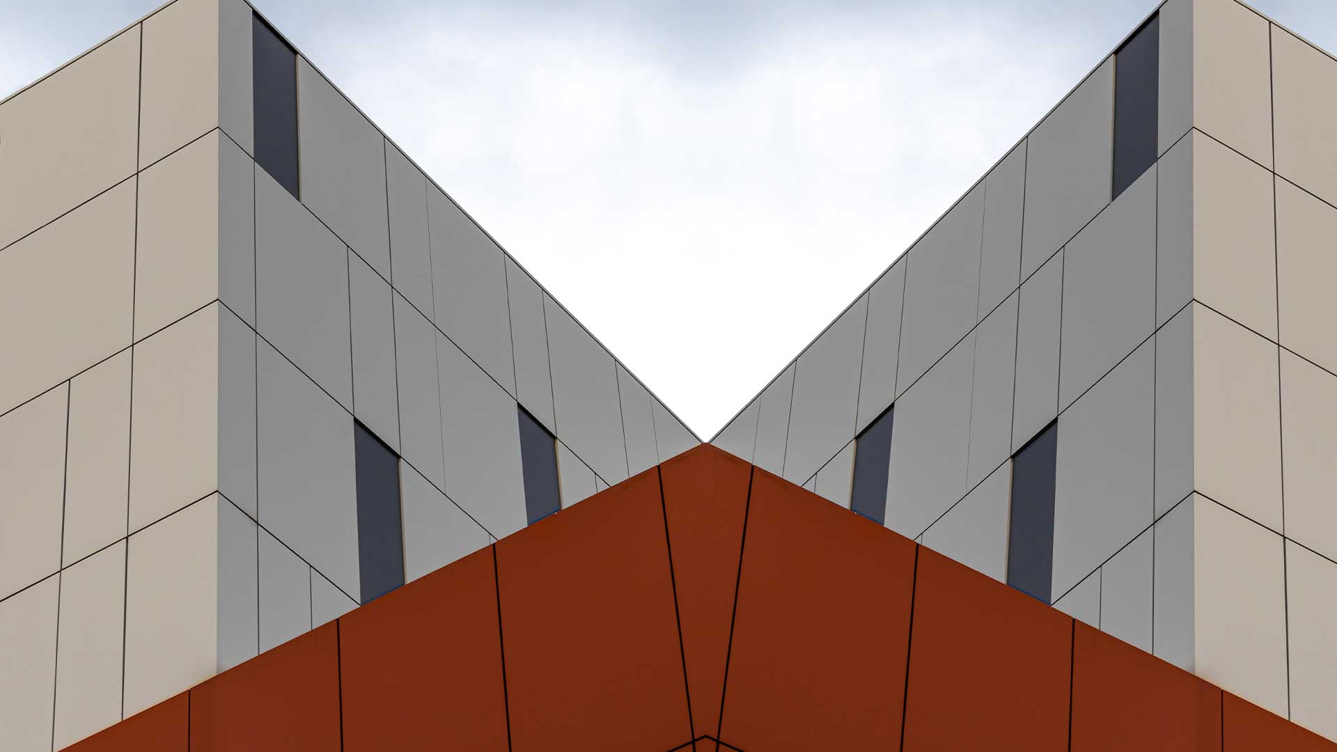 Aluminium composite panel (ACP) cladding on a building exterior in Pune